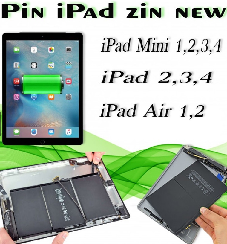 Bảng Giá Pin iPad