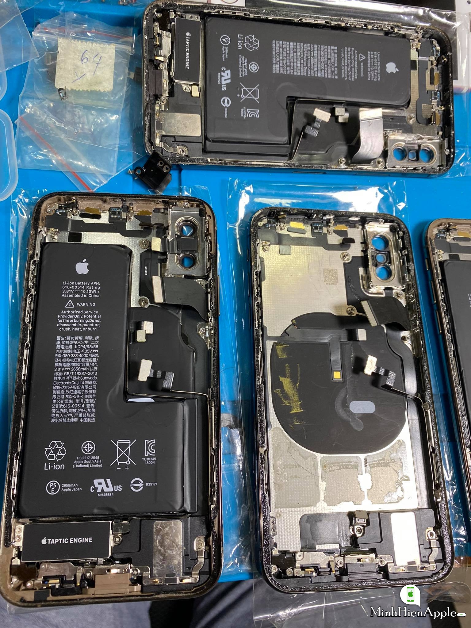 Cụm lưng iphone Xs