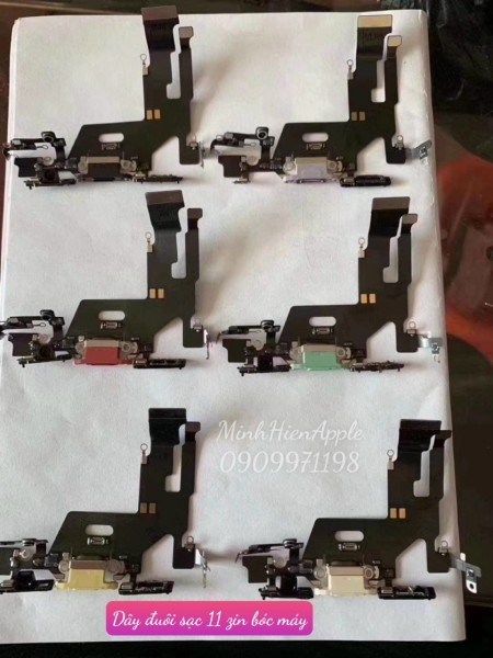 Dây đuôi sạc iPhone 11 zin bóc máy