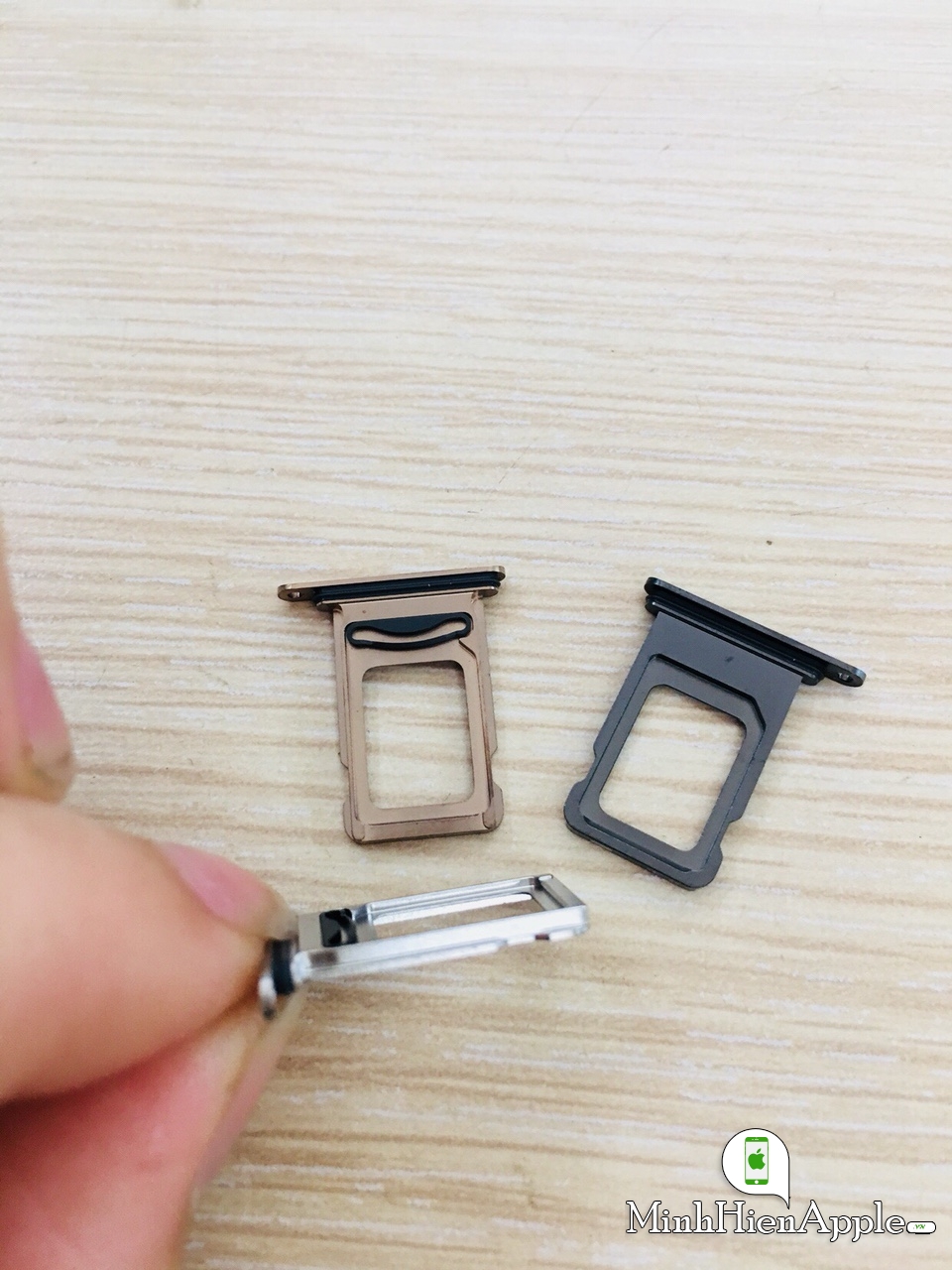 Khay sim iphone Xs Max bản 2 sim