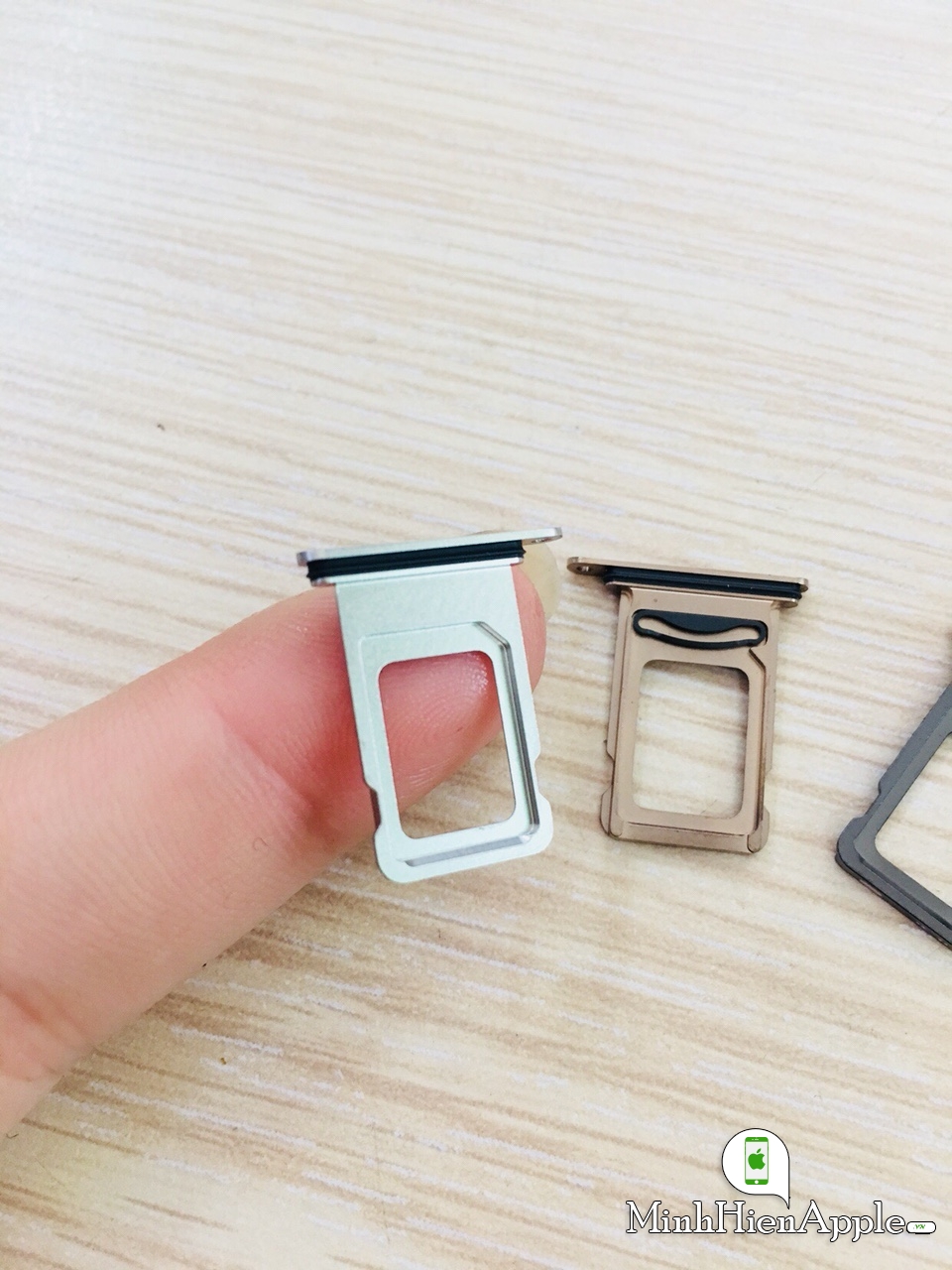 Khay sim iphone Xs Max bản 2 sim