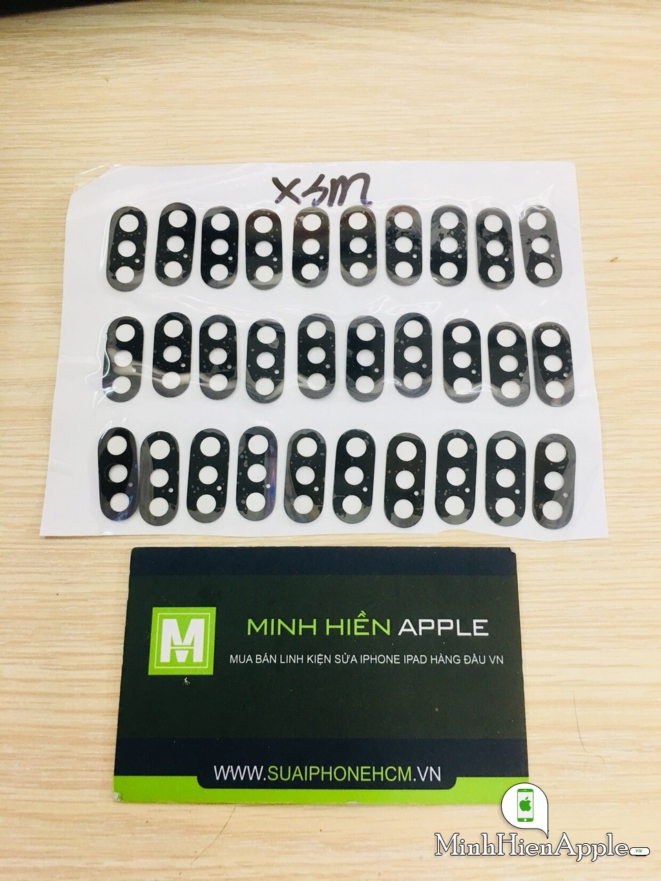 kính camera zin Xs, Xs Max zin