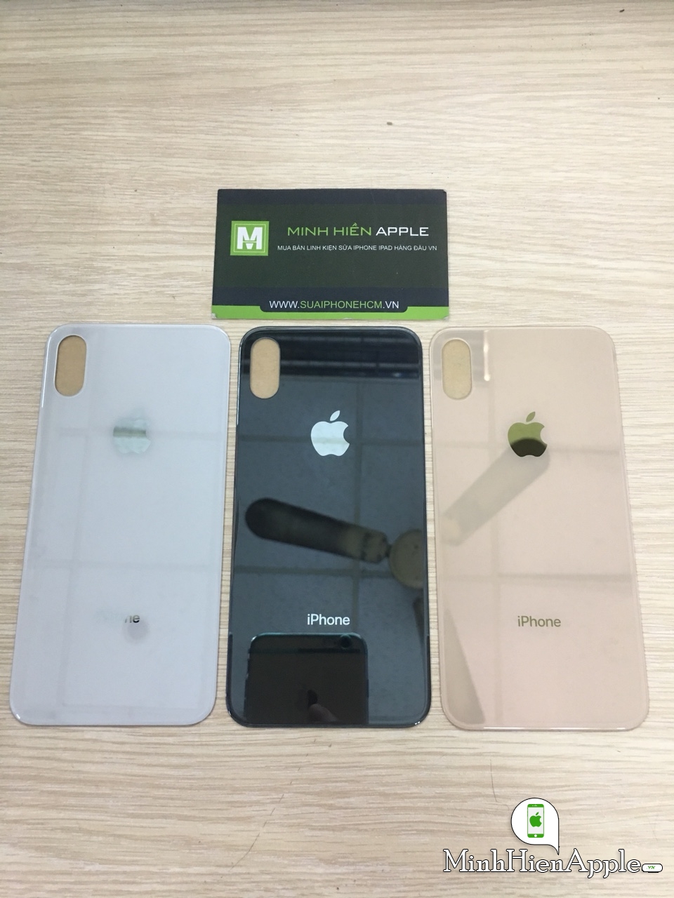 Kính lưng zin iphone Xs