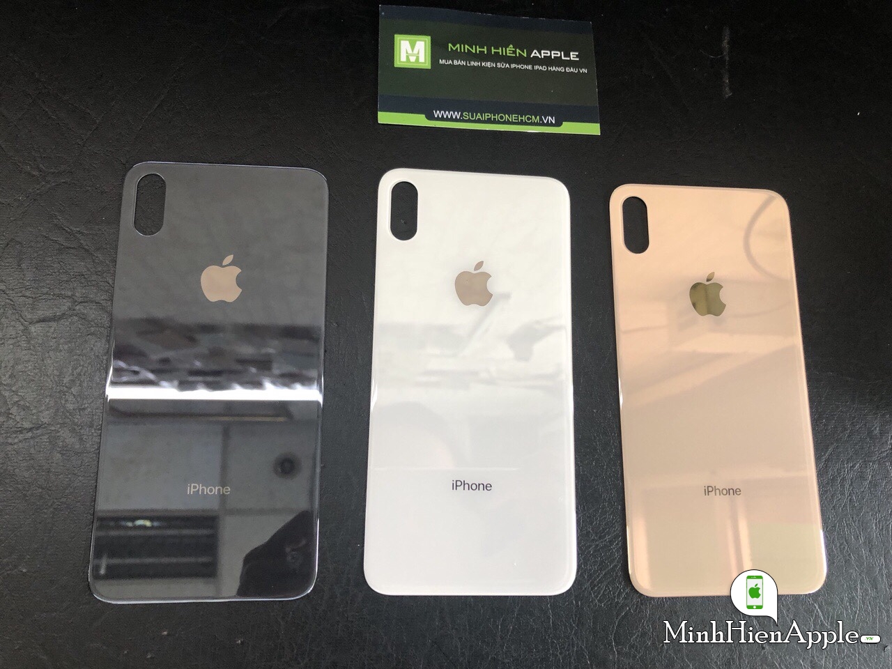 Kính lưng zin iphone Xs Max