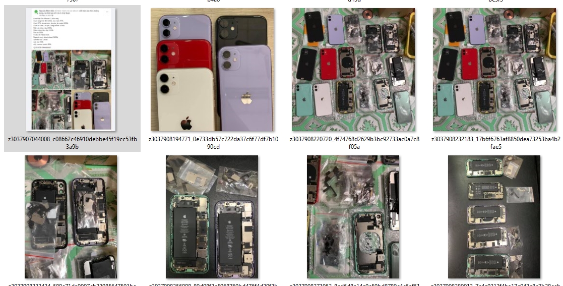 Linh Kiện Zin iPhone 11 bóc máy