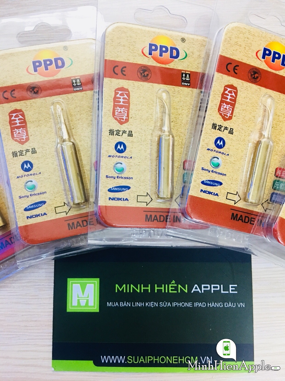 Mũi Hàn PPD Cong & Thẳng