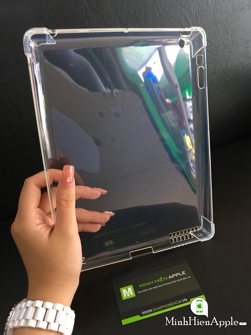 Ốp dẻo iPad 2 3 4 trong suốt giảm giá 50%