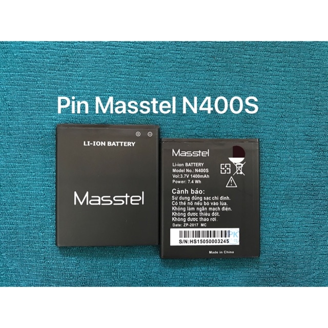 Pin MASSTEL N400s zin