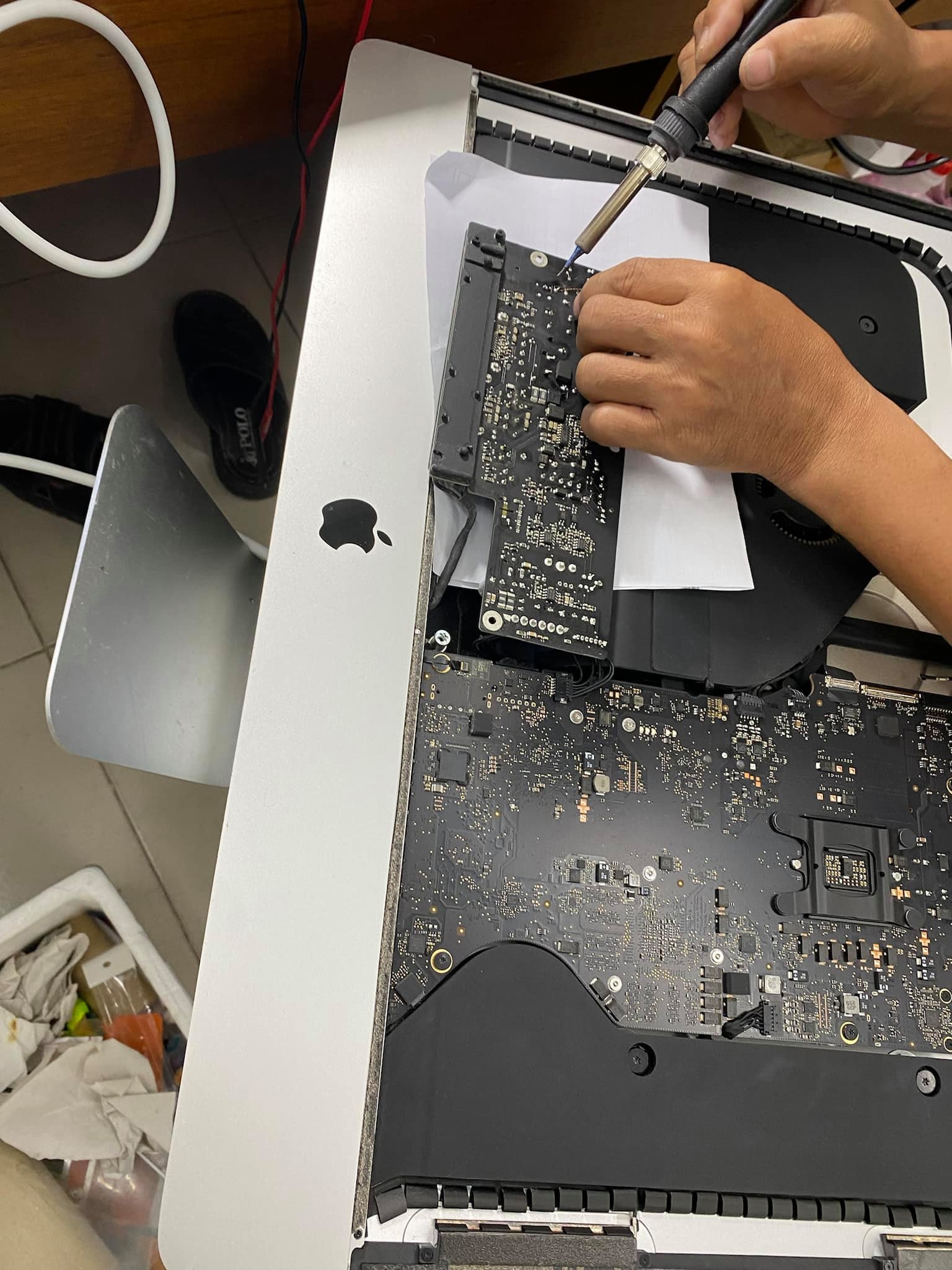 Sửa iPad với iMac