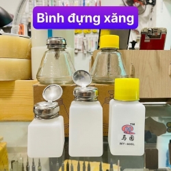 Bình đựng xăng, chất lỏng có bơm