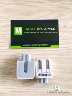 Chân sạc 2 chấu cho iPhone, iPad ( đầu nối sạc )