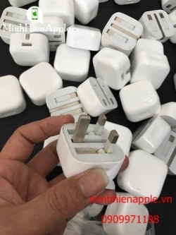 Cóc Sạc iPhone 3 Chân, Hàng Châu Âu, Zin Cũ Trầy Nhẹ