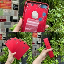 Vỏ 7 Plus cạnh vuông đỏ