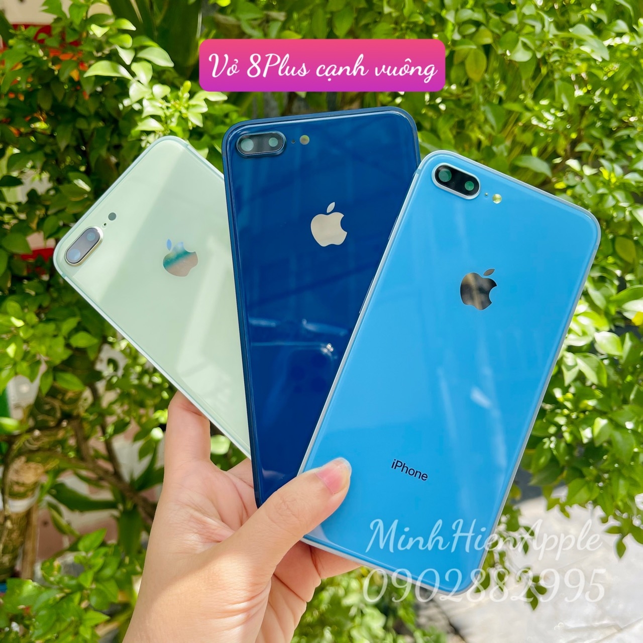 Vỏ 8Plus cạnh vuông