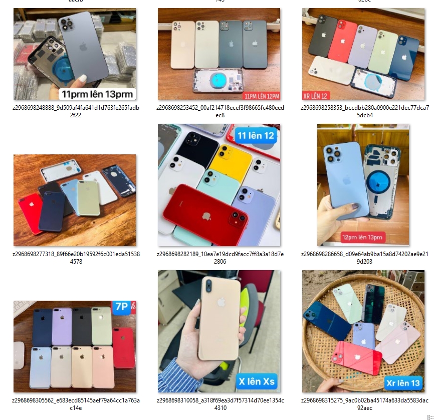 Vỏ độ các dòng iPhone