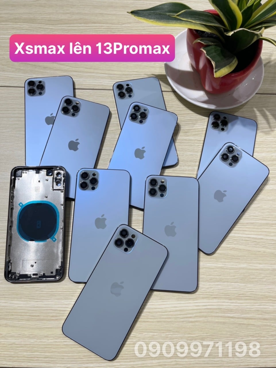 Vỏ độ lên 13pro và 13promax